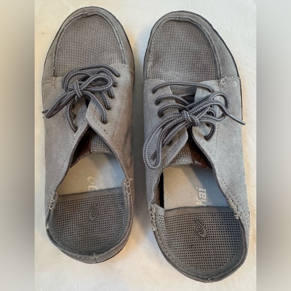 Olukai Men’s Kauwela Lace Shoes in Charcoal Like New Rare Size 9 main image 15